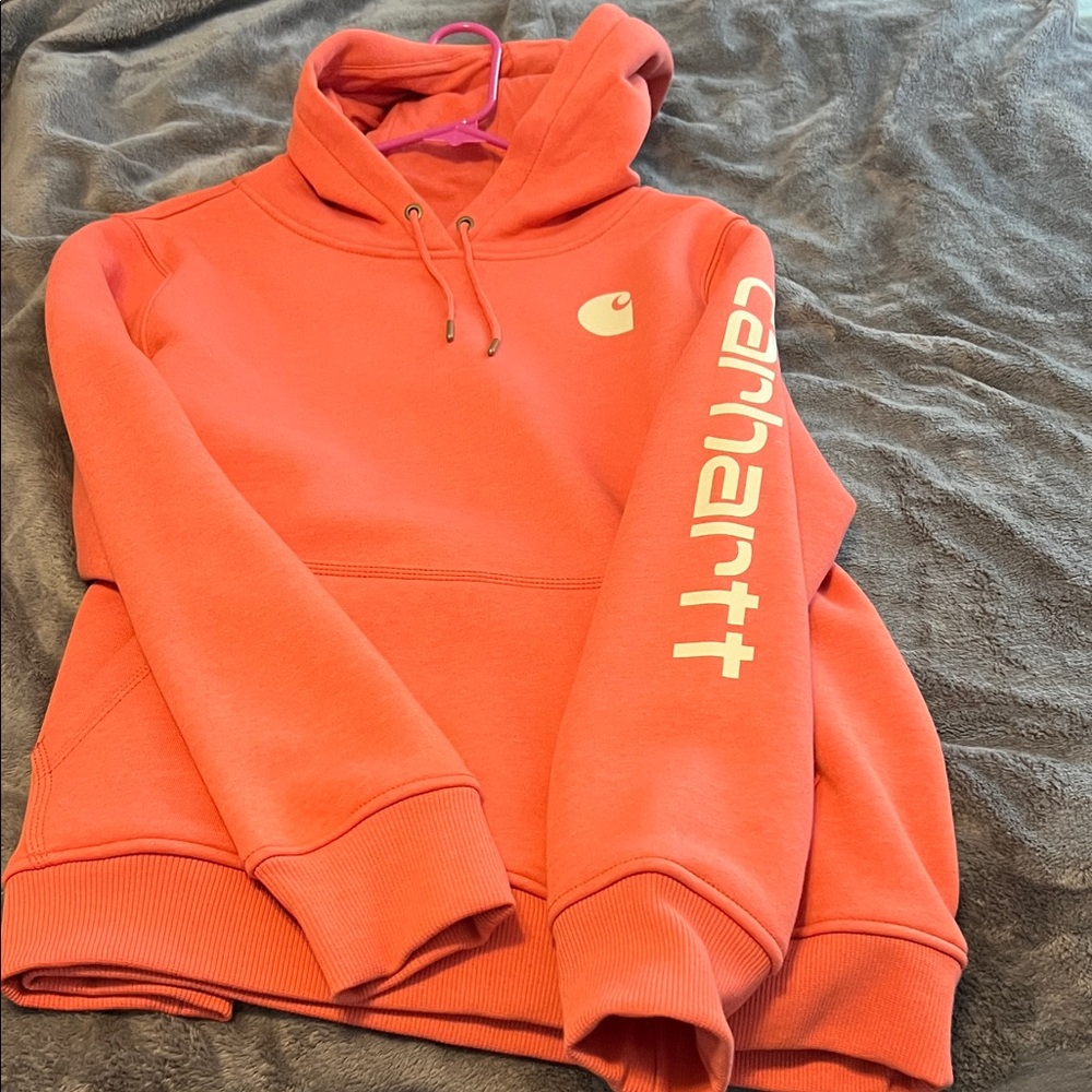 Carhartt Women's orange Hoodie